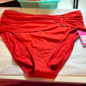 Lilly Pulitzer Red Bikini Bottom
